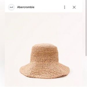 Abercrombie Raffia Bucket Hat